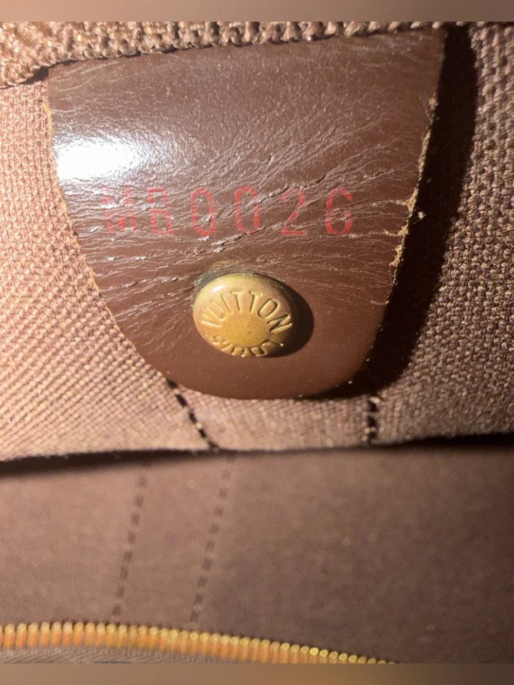 Louis Vuitton Damier Ebene Canvas Keepall 50 Travel Duffel